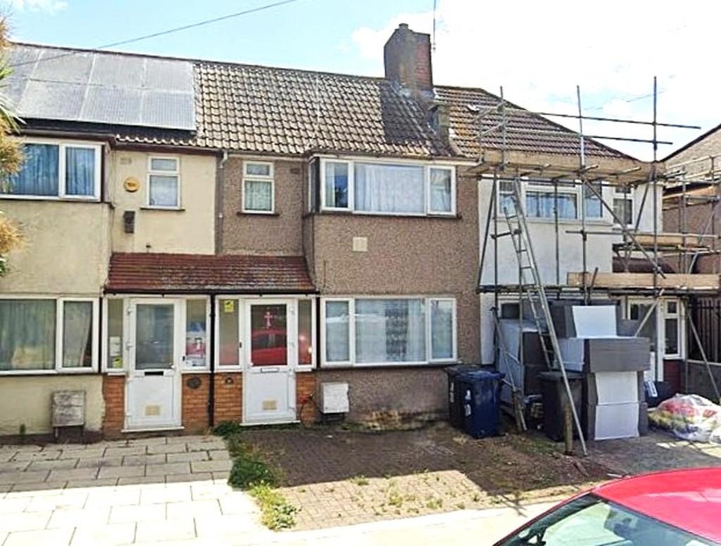 Semi-detached house exterior