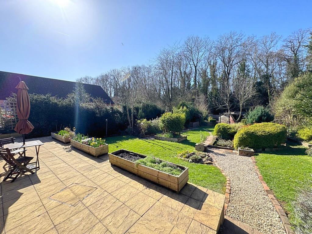 Rear garden from rh side