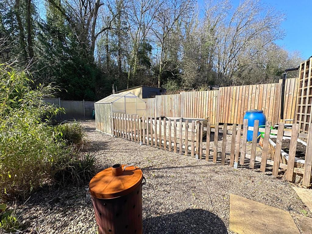 End of rear garden