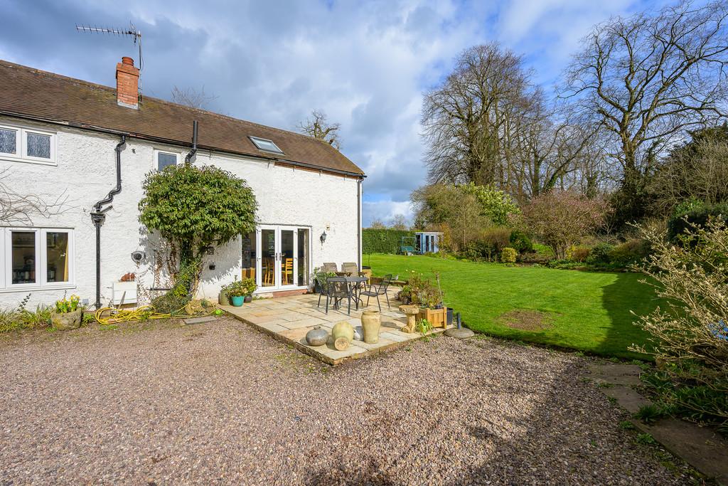 Patio and Gravelled Area