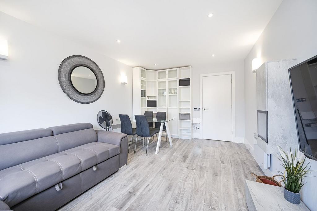Open-plan living area, open plan living