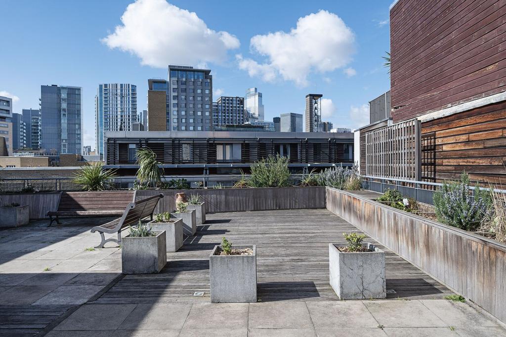 Roof terrace view, roof terrace