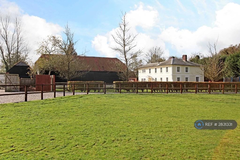 House And Barn From Paddocks