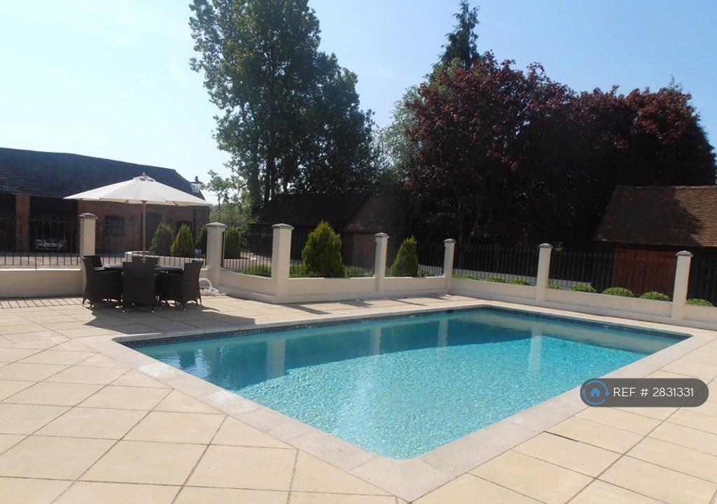 Outdoor Pool In Summer
