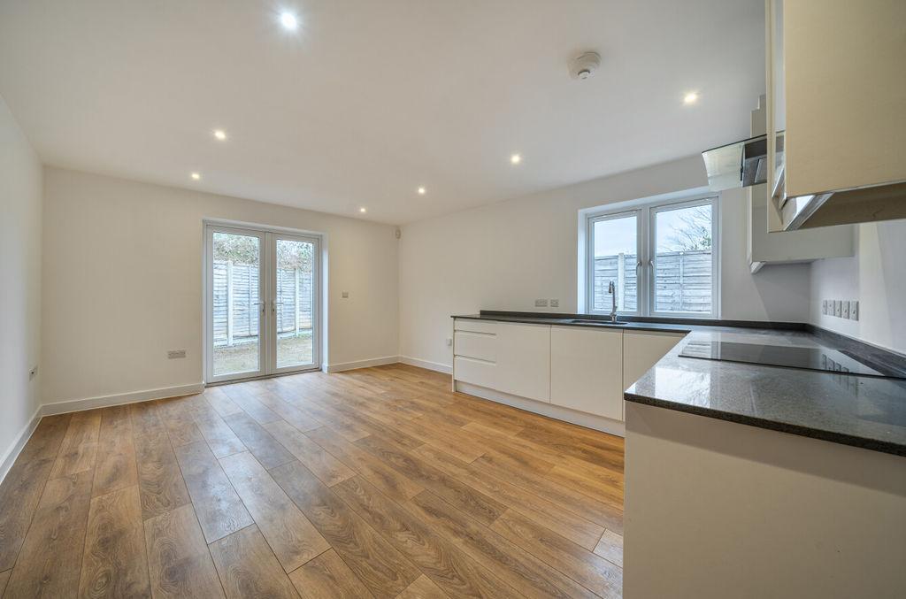 Lounge and kitchen