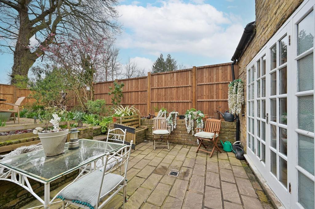 Patio view, garden