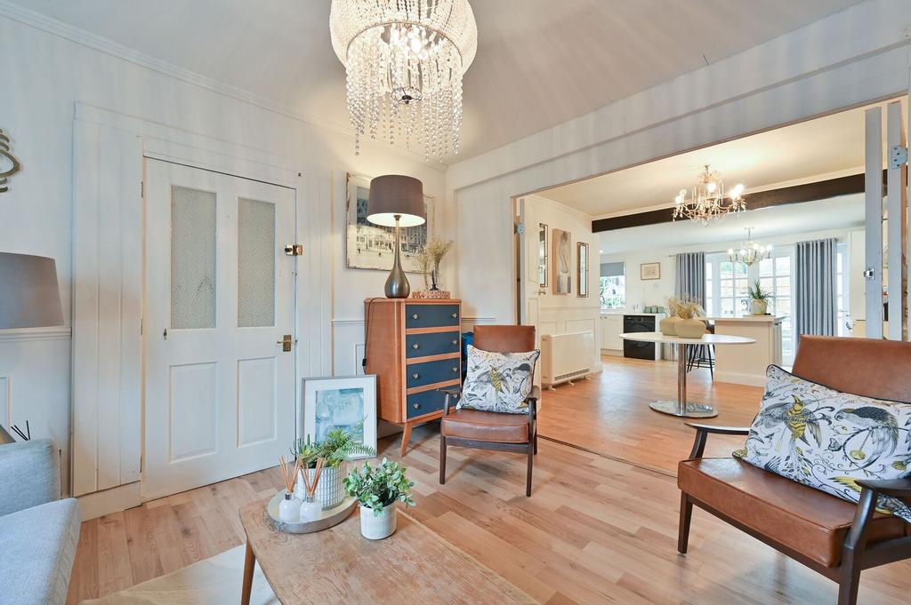 Living room, open plan living