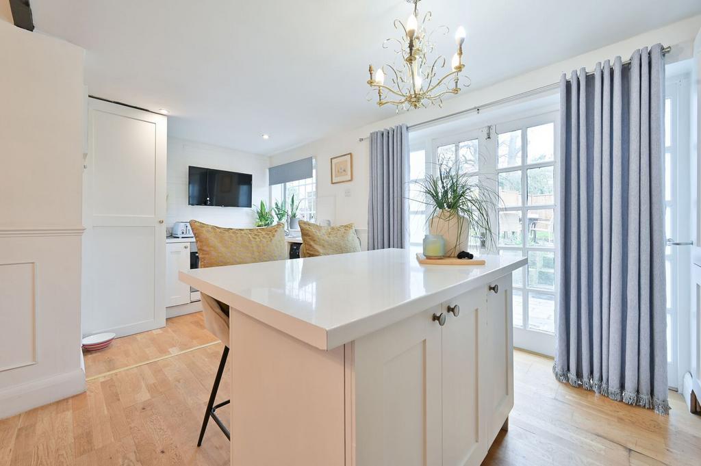 Open-plan living area, open plan living