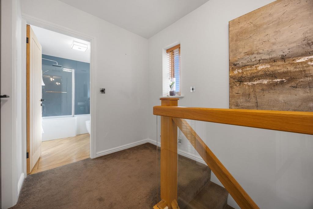 Landing to bathroom