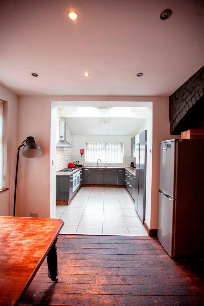 Bright kitchen view with modern units...