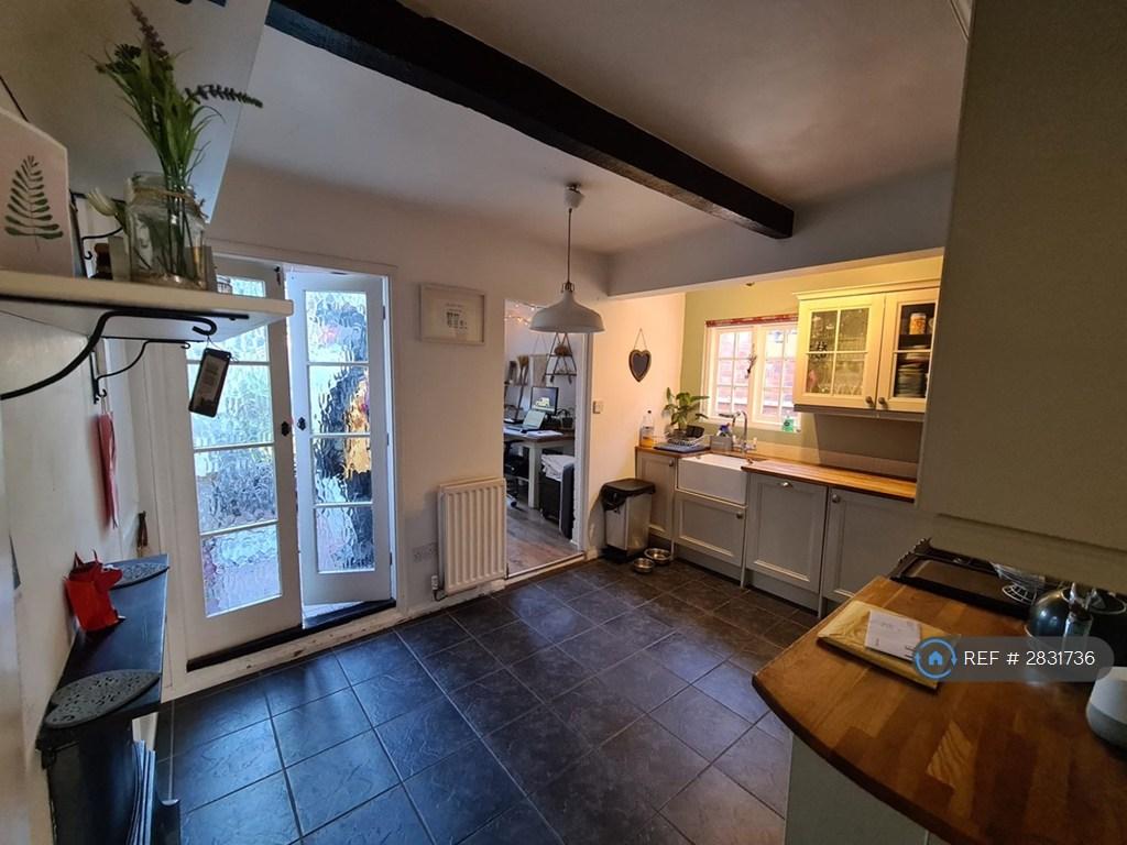 Kitchen Leading To Dining Room
