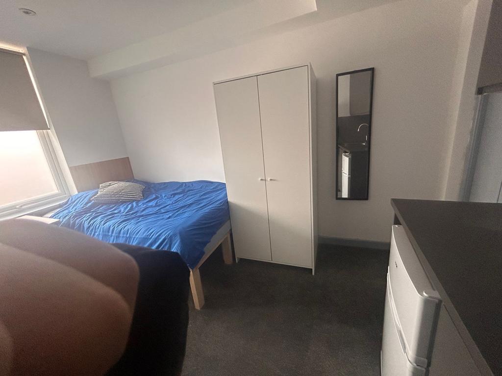 Bright double room with wardrobe and kitchenett...