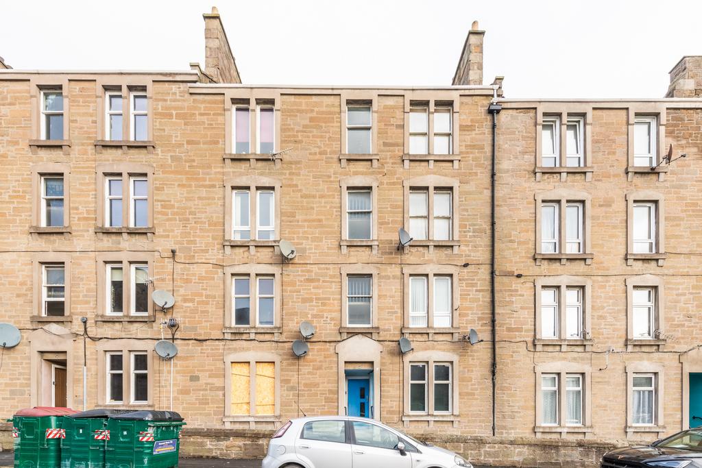 Terraced house exterior