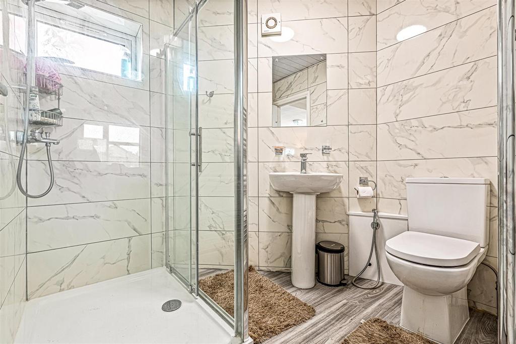 Downstairs shower room
