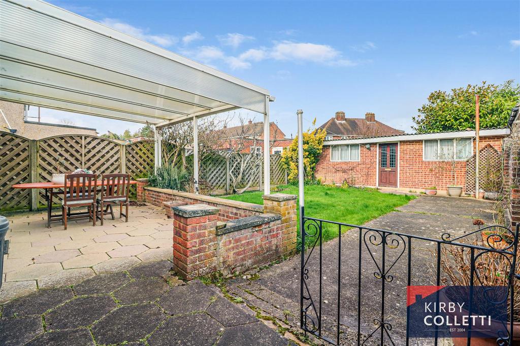 Rear garden