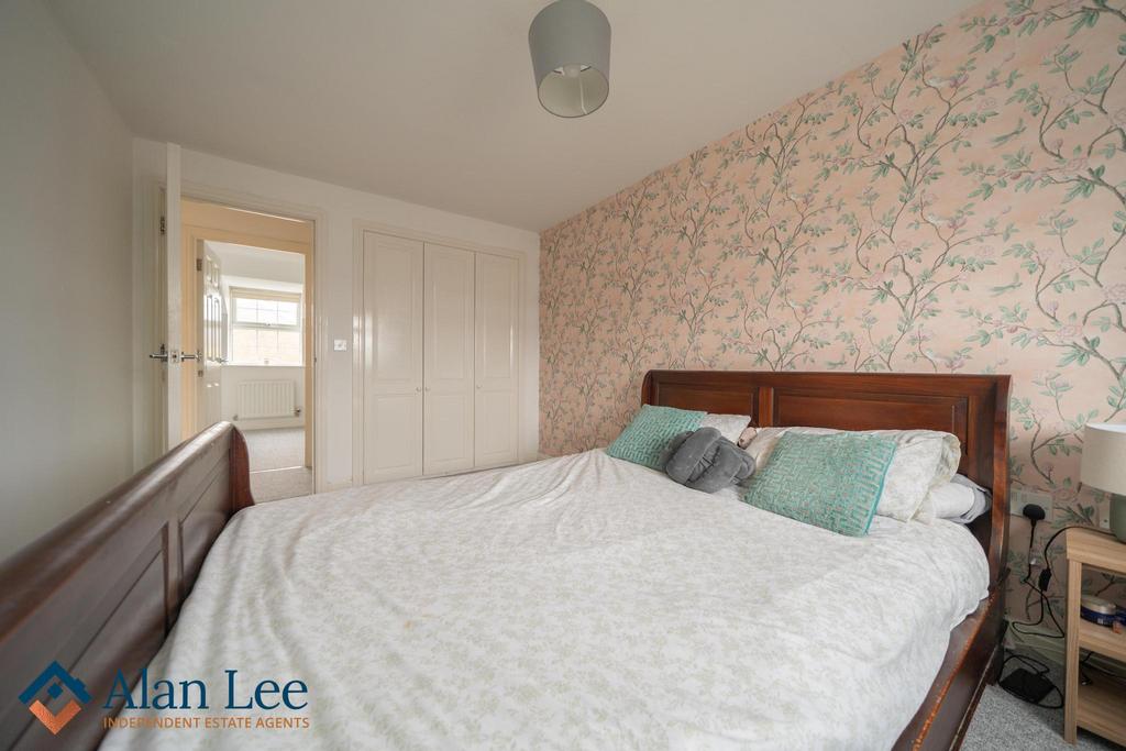 Bed one (top floor)