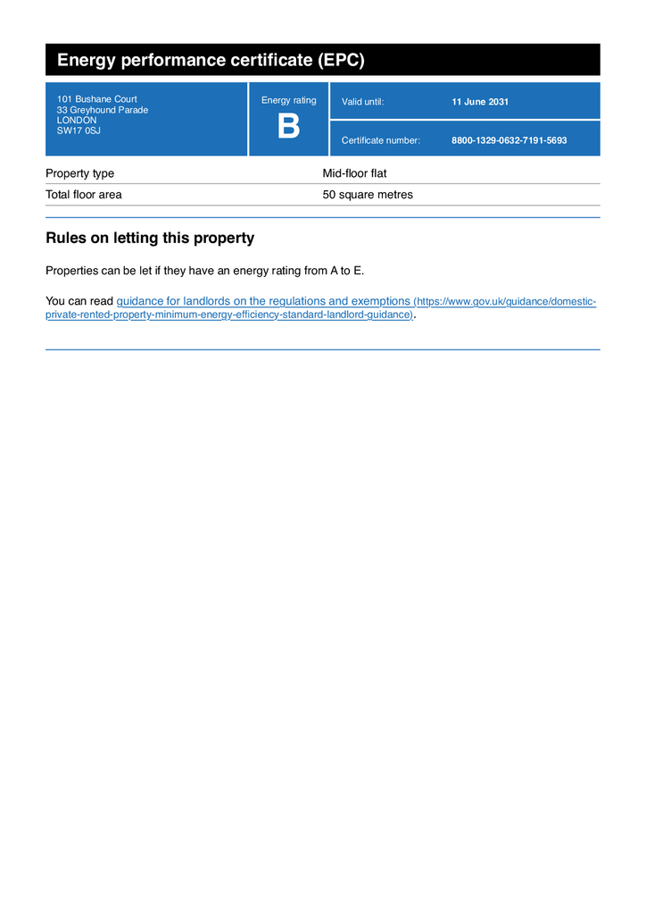 Energy performance certificate (EPC) – Find an...