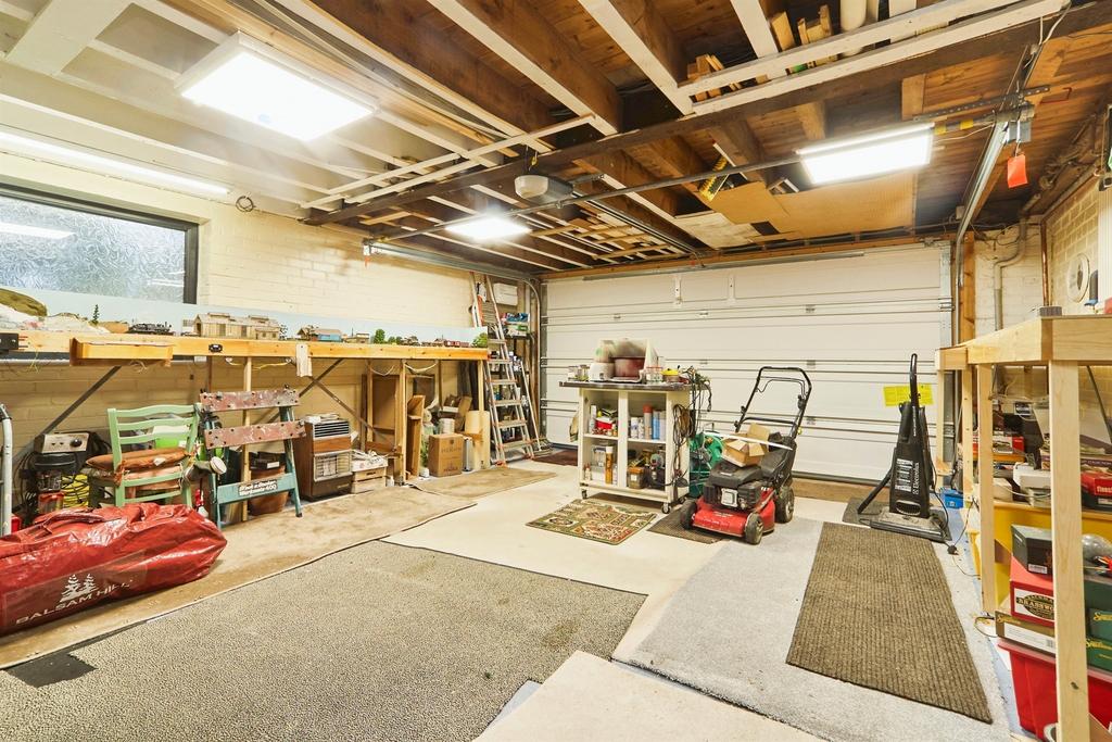 Garage interior, garage