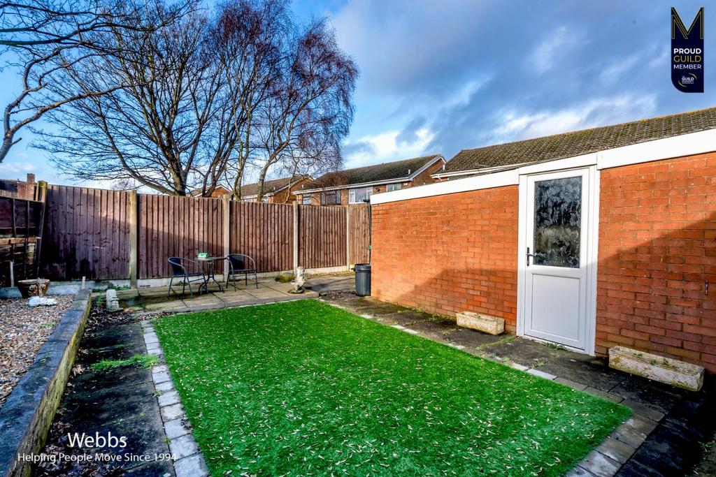 Rear garden