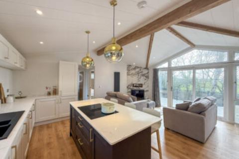 undefined, Bespoke Aspire Santorini Lodge 44' x 20' BS3632 Shireburne Park,  Waddington BB7