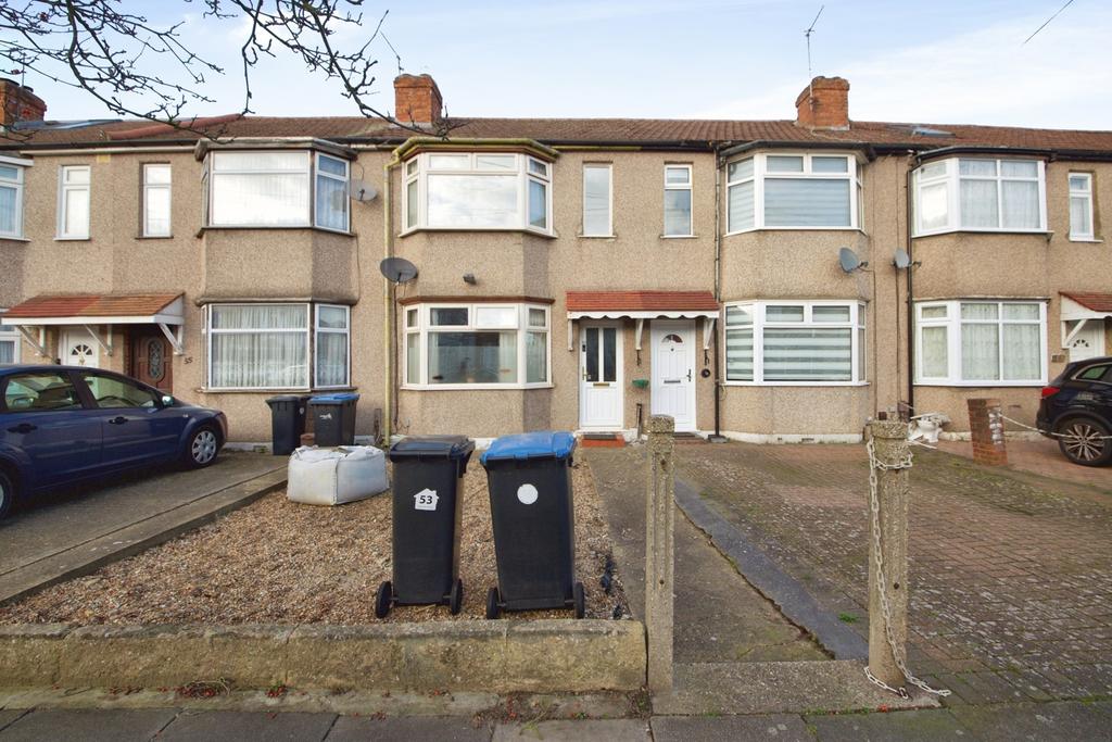 Semi-detached house exterior