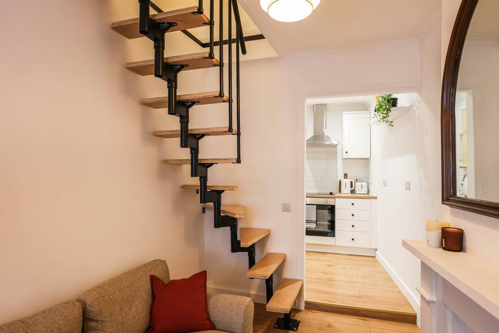 Dining Lounge into Kitchen