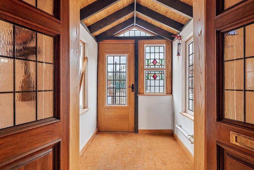 Front entrance porch