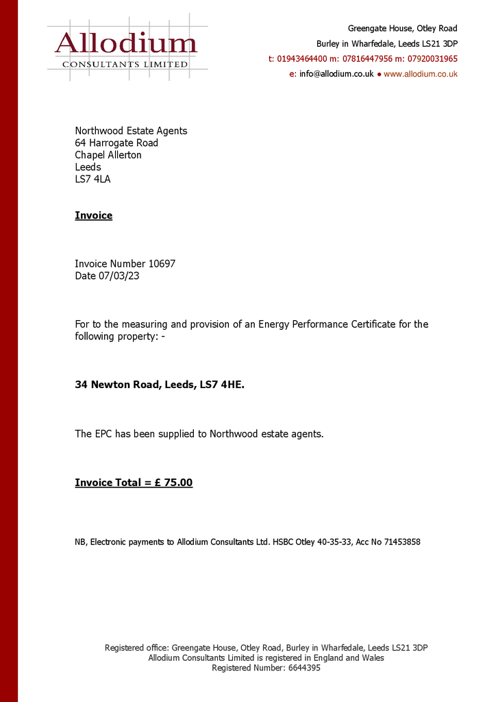 EPC Certificate