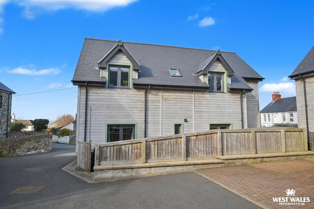 Rear of property