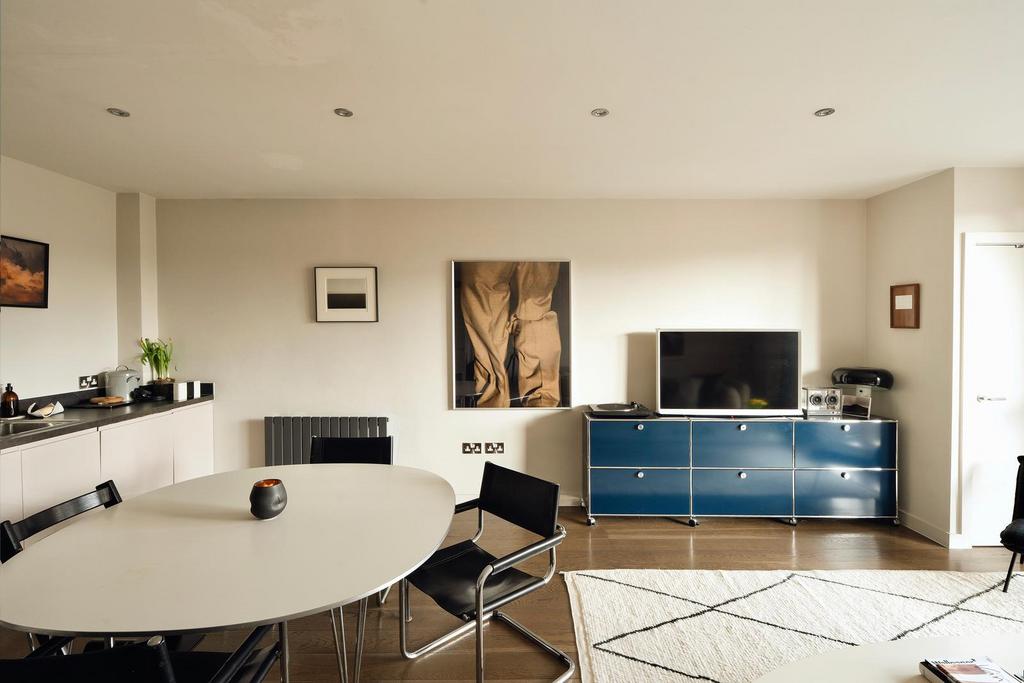 Open-plan living area