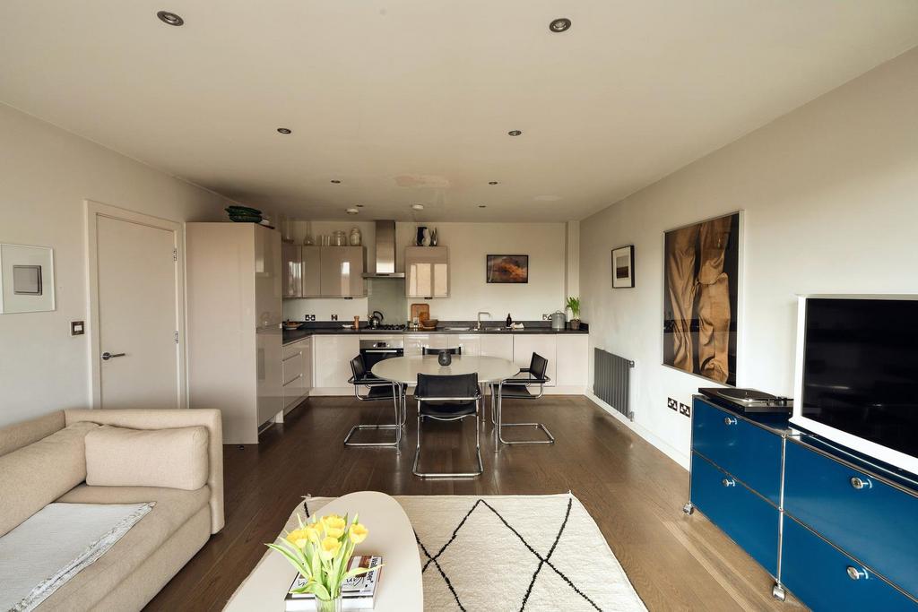 Open-plan living area, open plan living