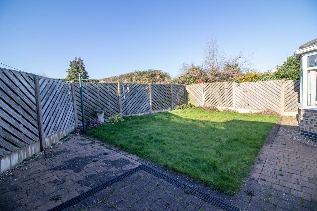 Rear garden