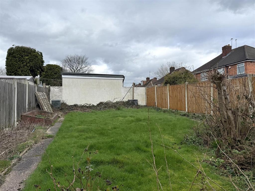 Rear garden