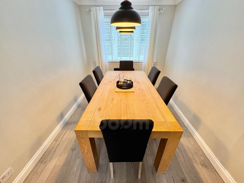 St.Andrews Place, Beith dining room