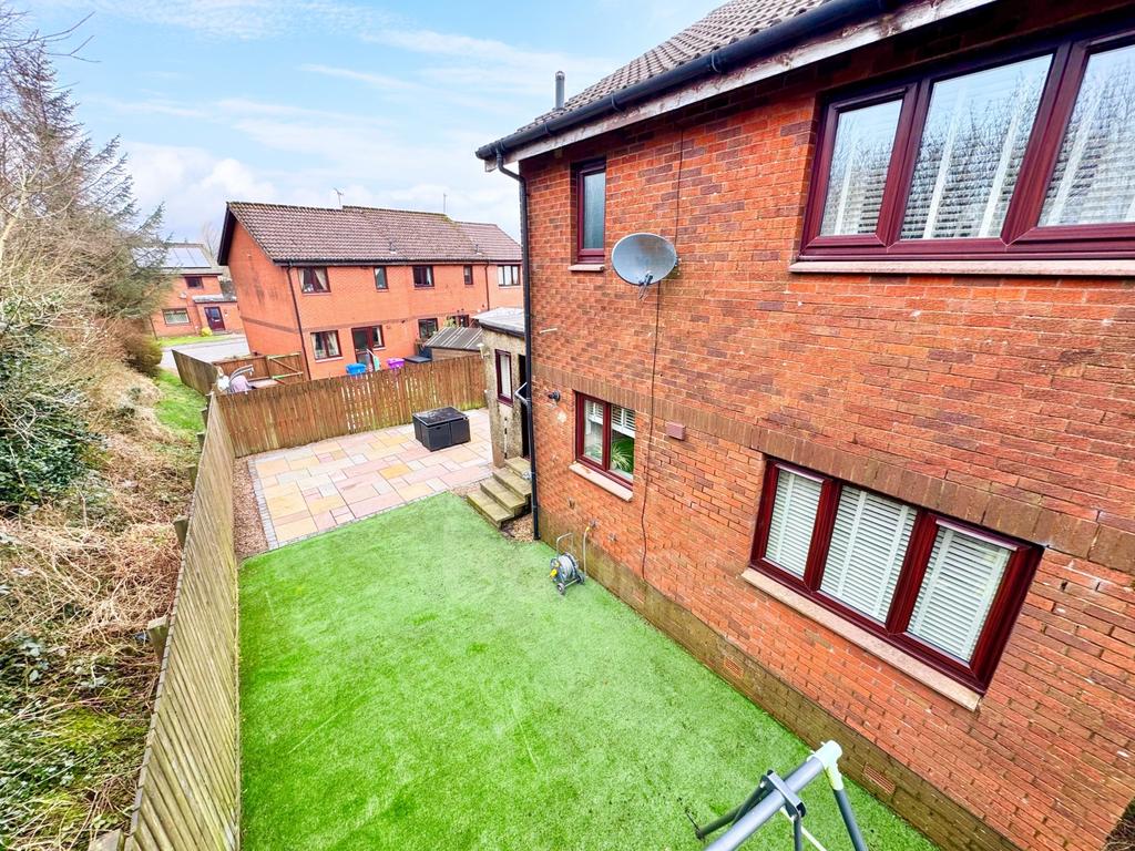 St.Andrews Place, Beith rear garden pic