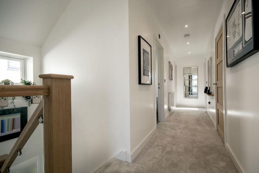 Stairs and landing