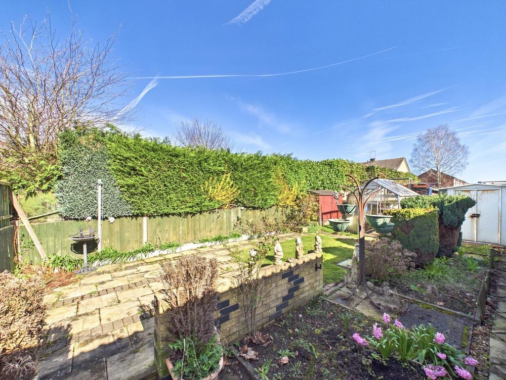 Rear garden