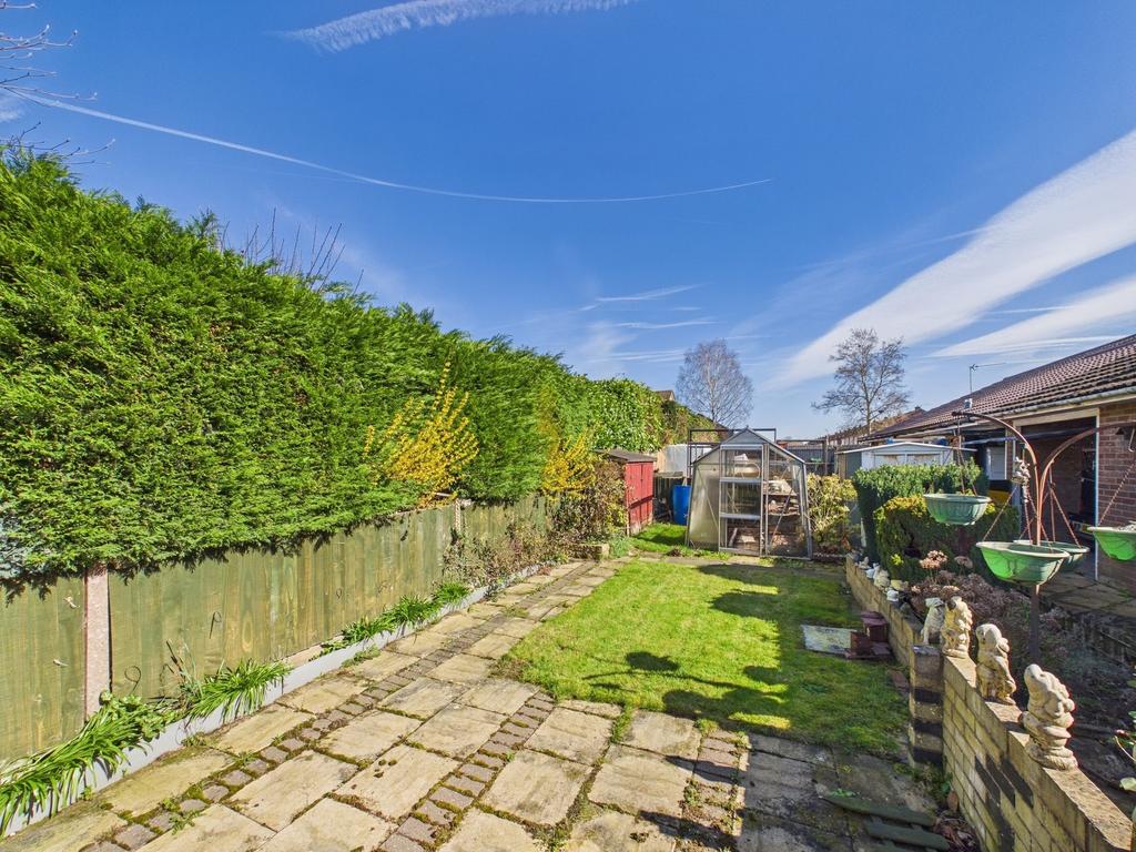 Rear garden