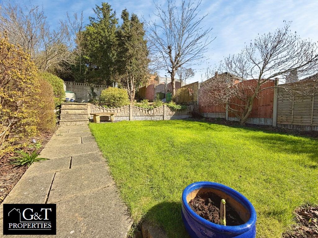 Rear garden