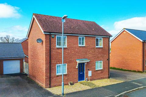 3 bedroom detached house for sale, Quartly Drive, Bishops Hull, Taunton. NO CHAIN.