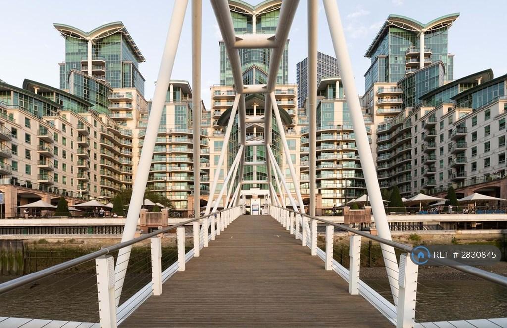 View Of St George Wharf From Uber Clippers