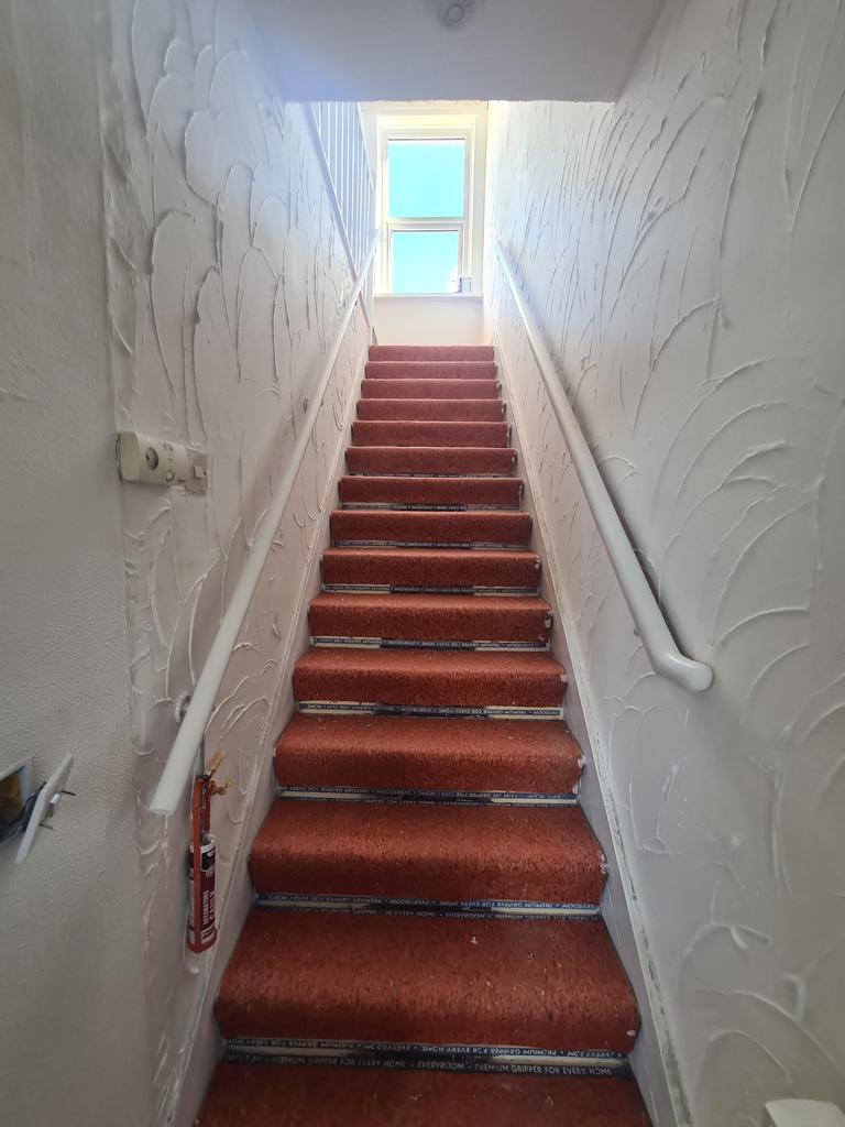 Carpeting to be laid
