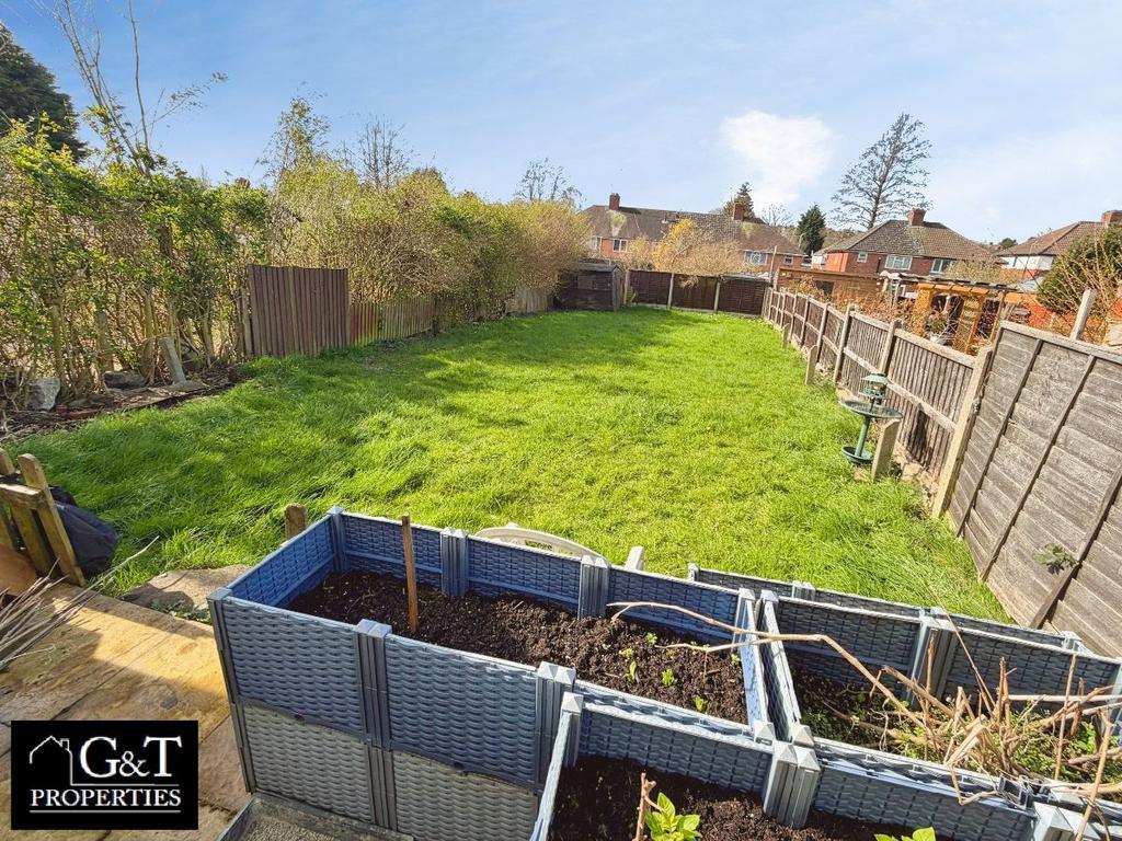 Rear garden