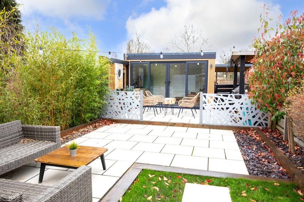 Rear patio
