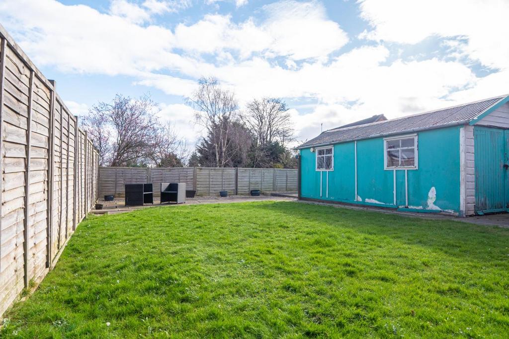 Rear garden