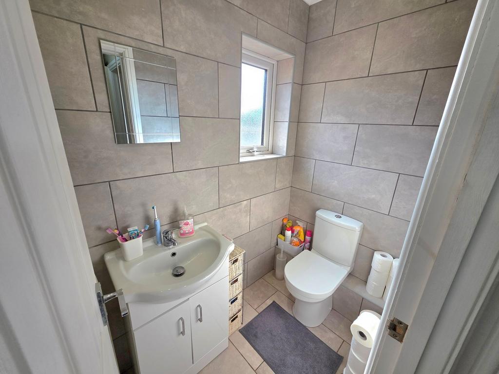 Upstairs shower room