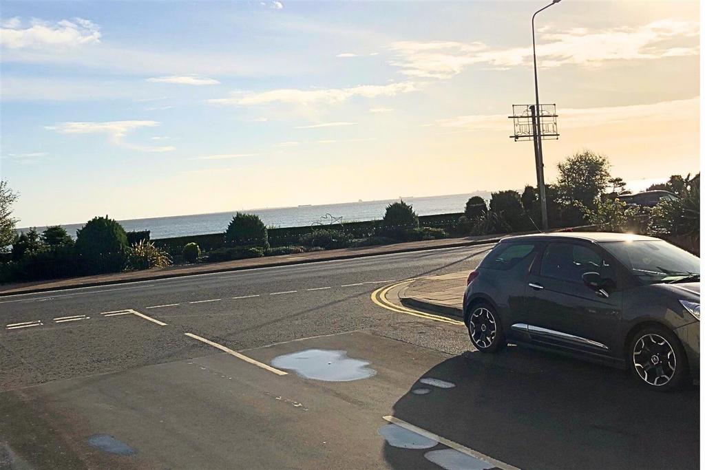Sea view from street