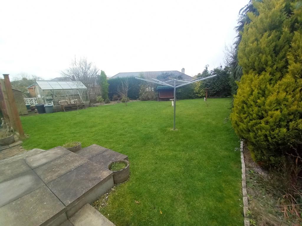 Rear garden