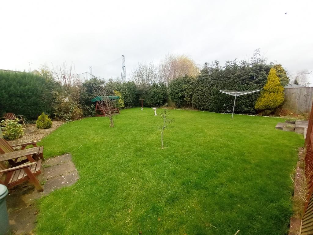 Rear garden