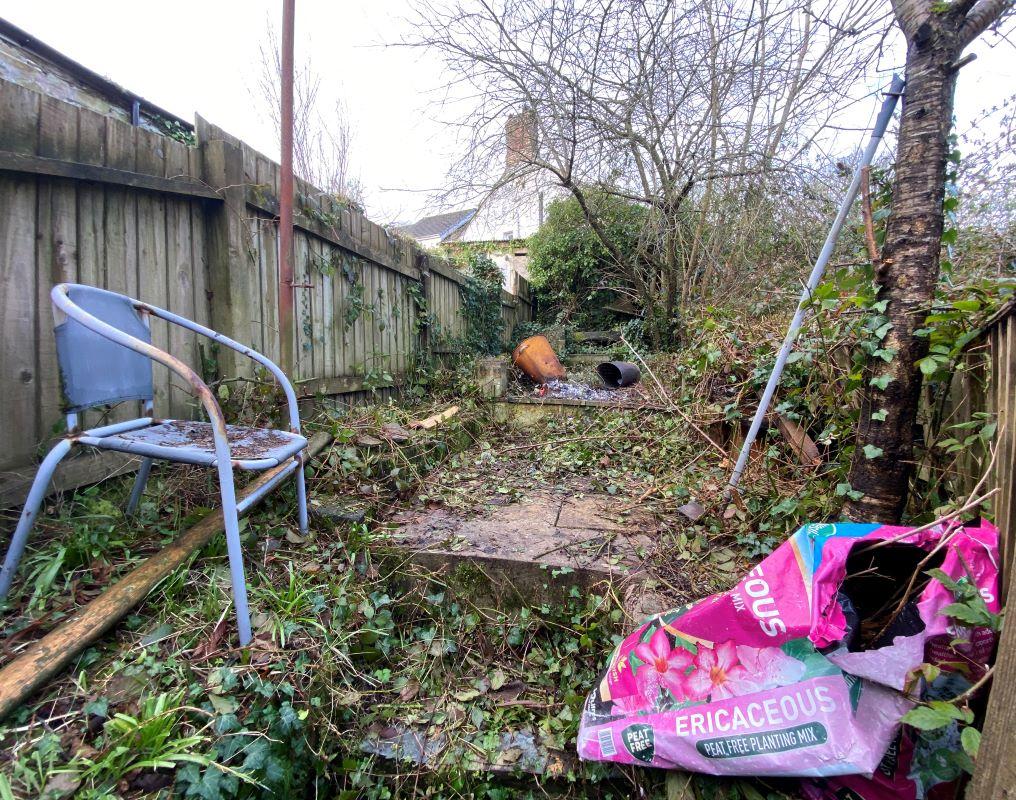 Rear garden